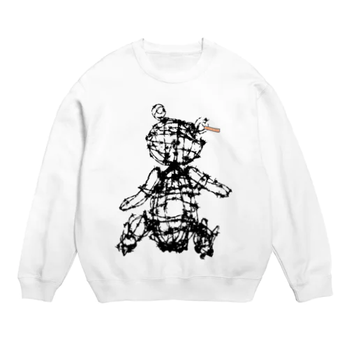 抱っこしてちょ Crew Neck Sweatshirt