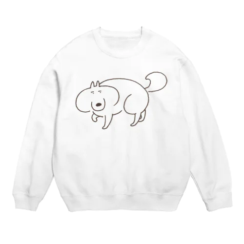 いぬまゆげの散歩 Crew Neck Sweatshirt