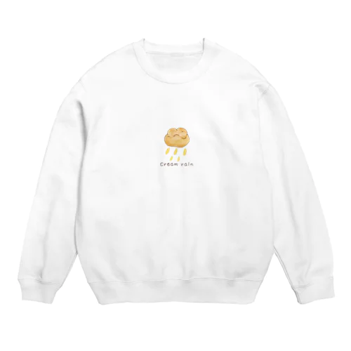 シュークリームのくも Crew Neck Sweatshirt