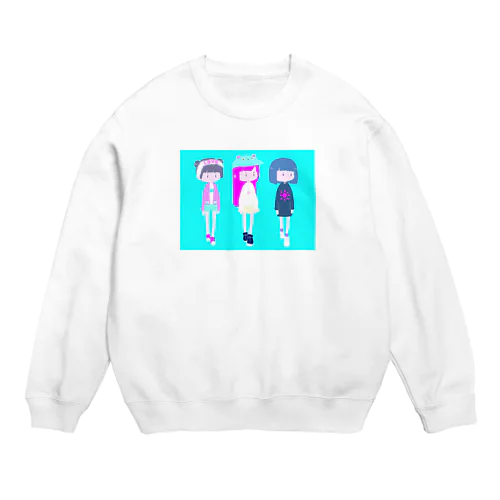 からふるとりお Crew Neck Sweatshirt