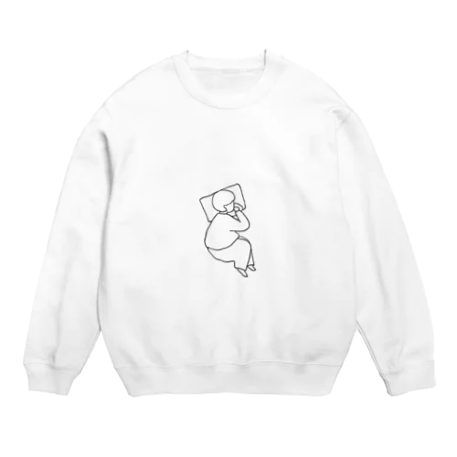 微睡み Crew Neck Sweatshirt