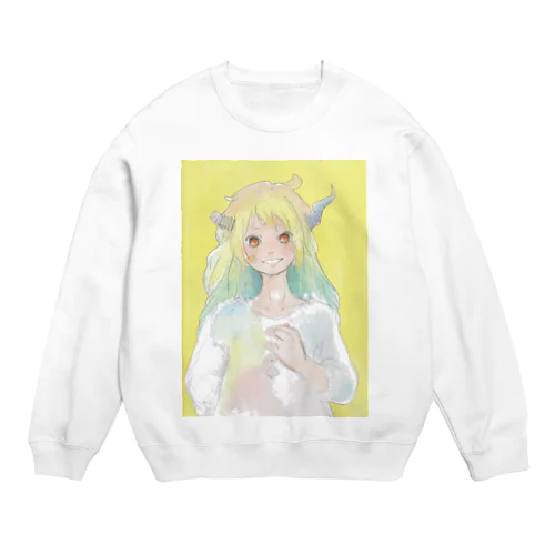 可愛い女子 Crew Neck Sweatshirt