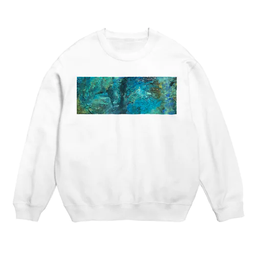 海底ひゃくおくまんキロメートル Crew Neck Sweatshirt