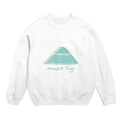 mount fuji Crew Neck Sweatshirt