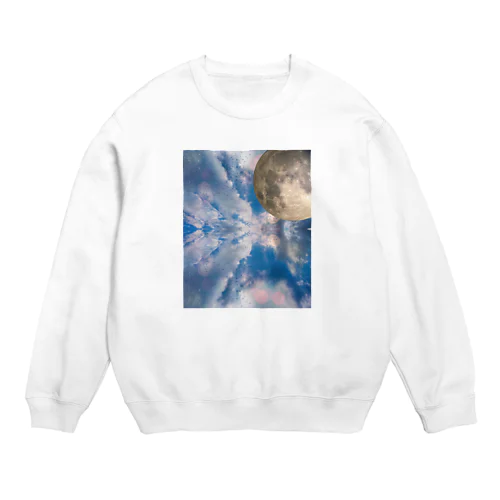 晴天の月 Crew Neck Sweatshirt