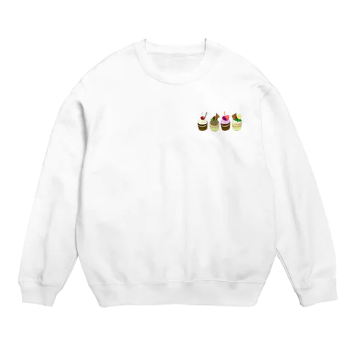 カップケーキセット Crew Neck Sweatshirt