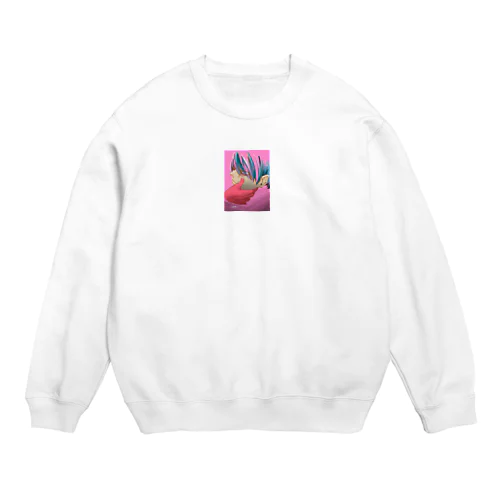 可哀想に Crew Neck Sweatshirt