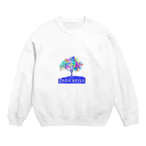 Color Tree Crew Neck Sweatshirt