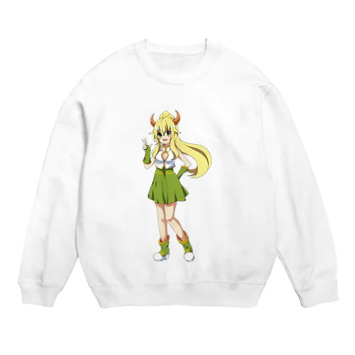 可愛い娘っ子シリーズ Crew Neck Sweatshirt