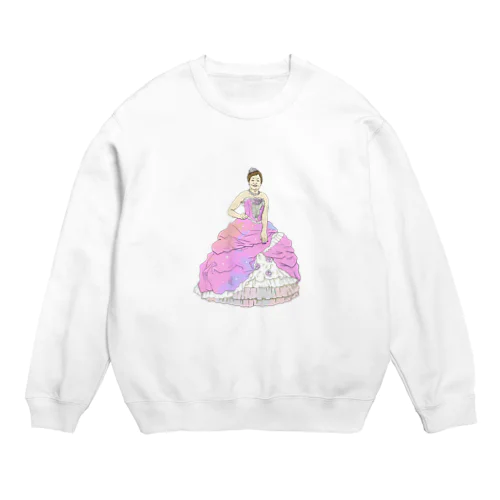 girls be ambitious# Crew Neck Sweatshirt