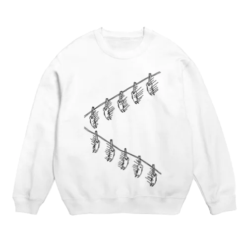 ウサギのロープウェイ Crew Neck Sweatshirt