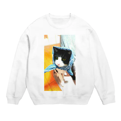 すずさんのにゃん🐱❤ Crew Neck Sweatshirt