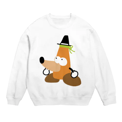 もぐら２段くん Crew Neck Sweatshirt