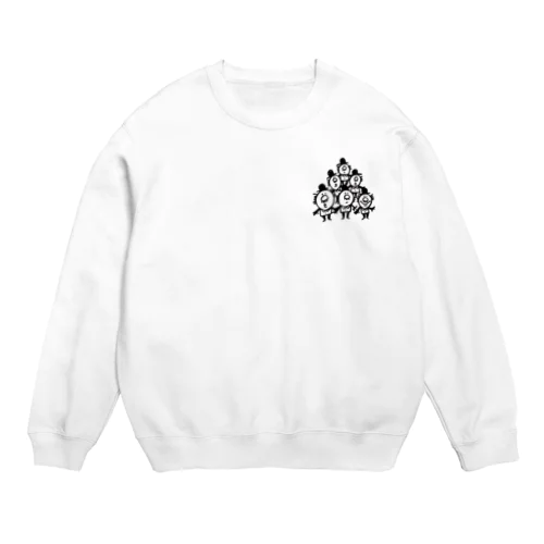 ちっさいおじさんたち Crew Neck Sweatshirt