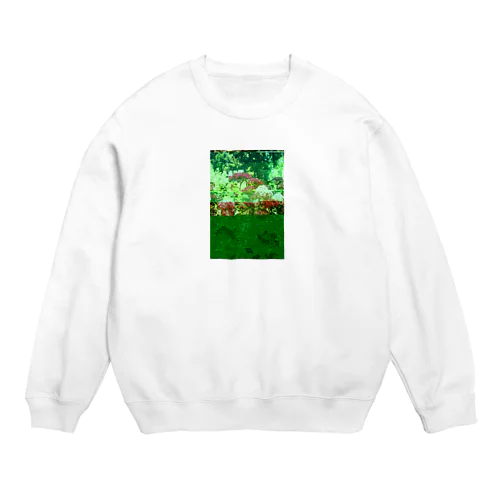 Glitchflower001 Crew Neck Sweatshirt