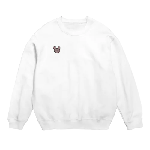 一応クマです Crew Neck Sweatshirt