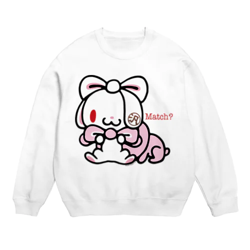 【各20点限定】汎用うさぎ(#2) Crew Neck Sweatshirt