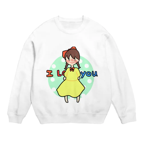 love girl Crew Neck Sweatshirt