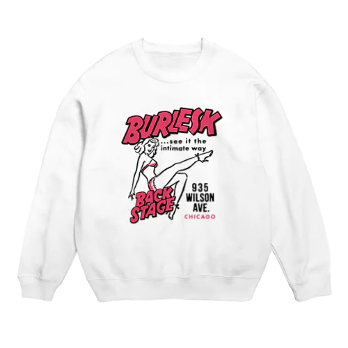 Vintage_Burlesque_Chicago Crew Neck Sweatshirt