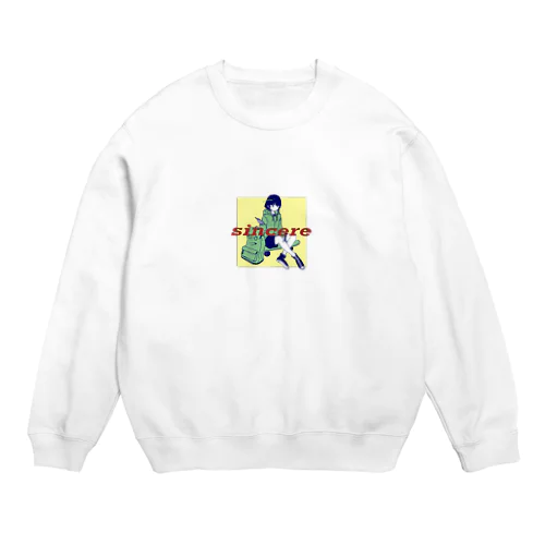 sincere  Crew Neck Sweatshirt