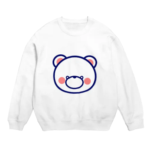 しろくまのふぁぼgoods Crew Neck Sweatshirt