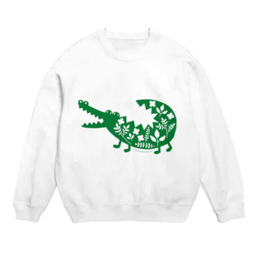 ワニ Crew Neck Sweatshirt