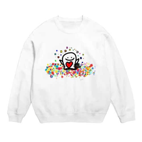 喜びくん Crew Neck Sweatshirt