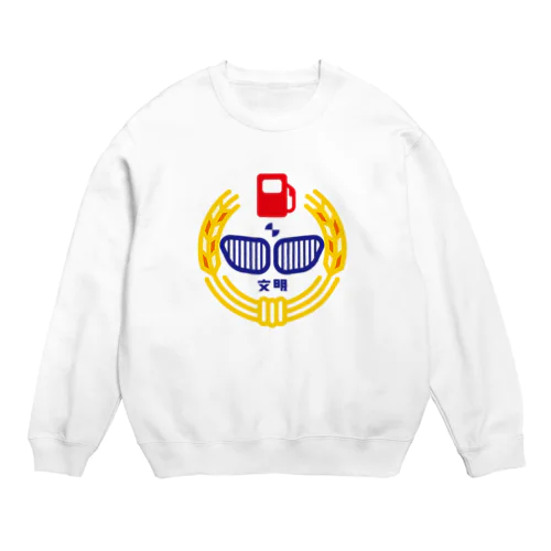 パ紋No.2661　文明 Crew Neck Sweatshirt