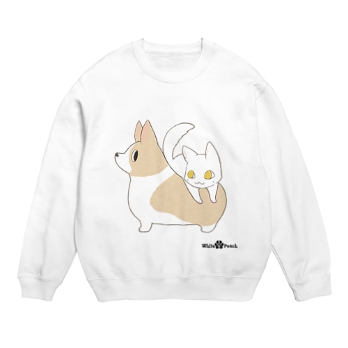 しろともも Crew Neck Sweatshirt