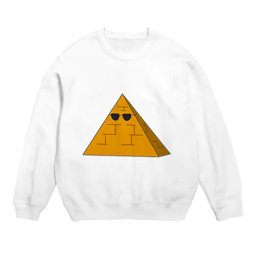 サングラピラミッド Crew Neck Sweatshirt