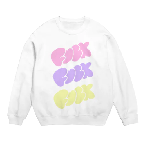 ゆめかわいいＦワードちゃん Crew Neck Sweatshirt