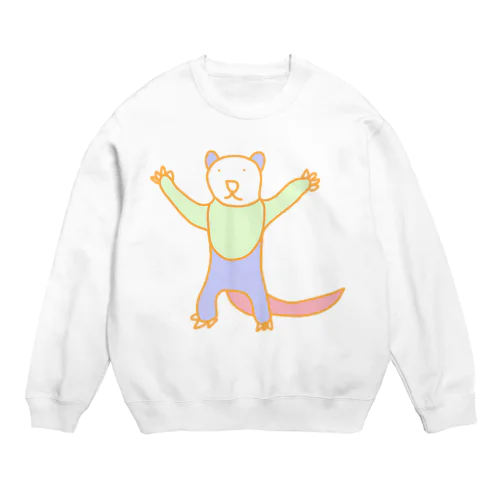 フェレット【WAROLIER-ワロリエ】  Crew Neck Sweatshirt