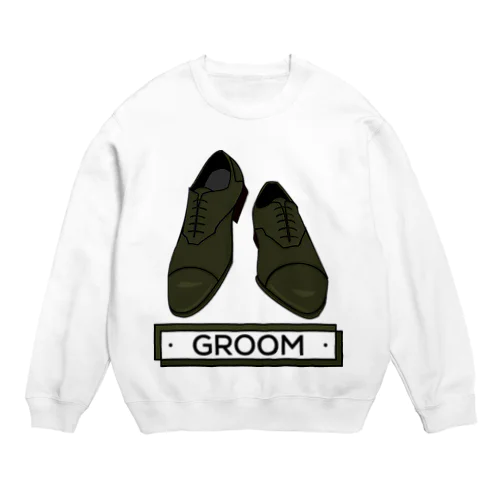 ペア(GROOM)シューズ_グリーン スウェット