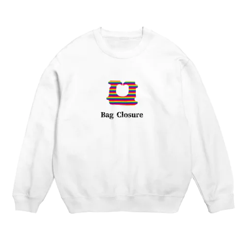 パンの袋をとめるアレ Crew Neck Sweatshirt