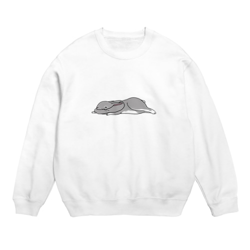 とろみウサギ Crew Neck Sweatshirt