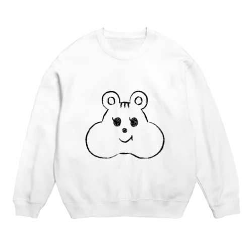 よくたべるりす Crew Neck Sweatshirt