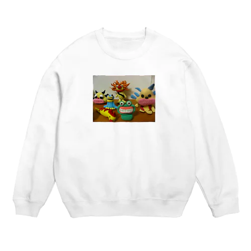 モンスターファミリー Crew Neck Sweatshirt