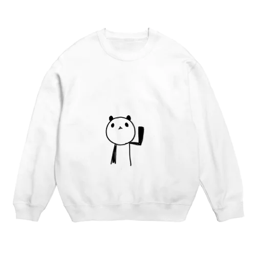 ぱんだくん Crew Neck Sweatshirt