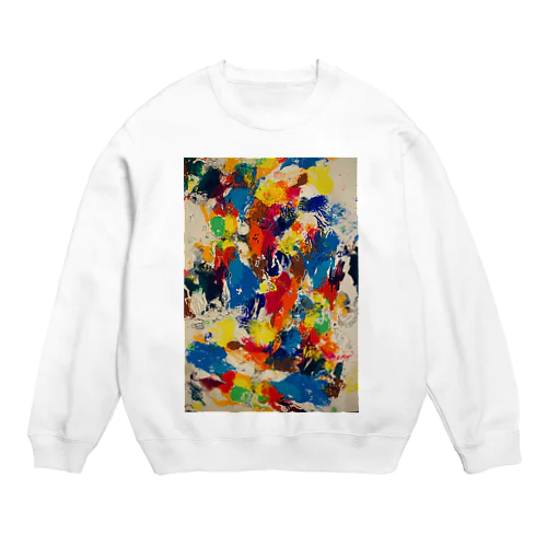 ZOXマーブルカモ Crew Neck Sweatshirt