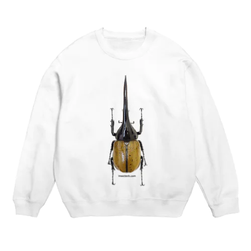 ヘラクレスオオガブト（原名亜種） Crew Neck Sweatshirt