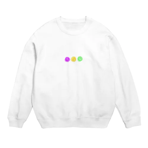 NEWS color Crew Neck Sweatshirt