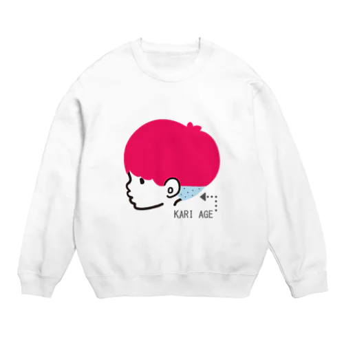 かりあげくん Crew Neck Sweatshirt