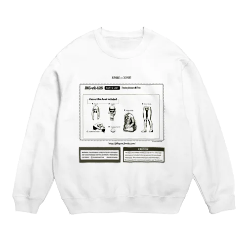 []JKC-v2-12S]AssemblyGuide Crew Neck Sweatshirt