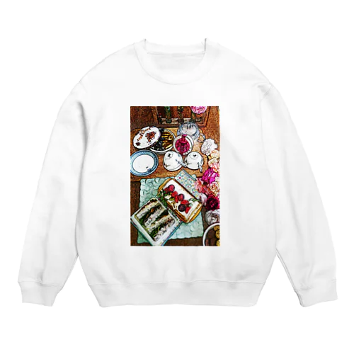 Afternoon Tea Party Crew Neck Sweatshirt