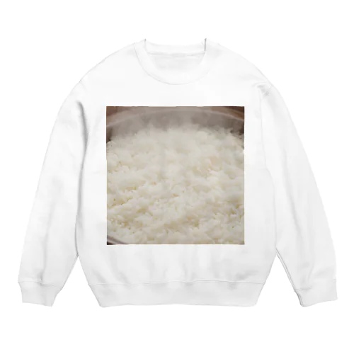 炊きたてご飯 Crew Neck Sweatshirt