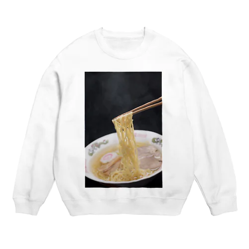 塩ラーメン Crew Neck Sweatshirt