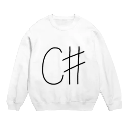 しーしゃーぷ Crew Neck Sweatshirt