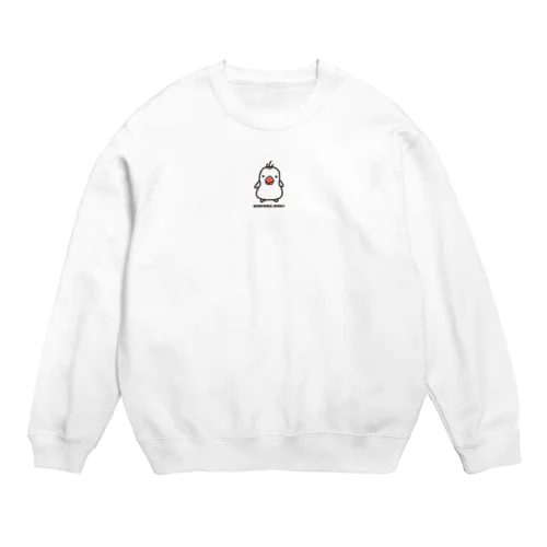 ぶんちょう君（文鳥） Crew Neck Sweatshirt