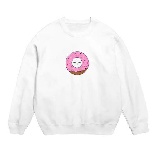 虚無ドーナツ　 Crew Neck Sweatshirt