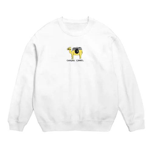 Camera Camel Crew Neck Sweatshirt